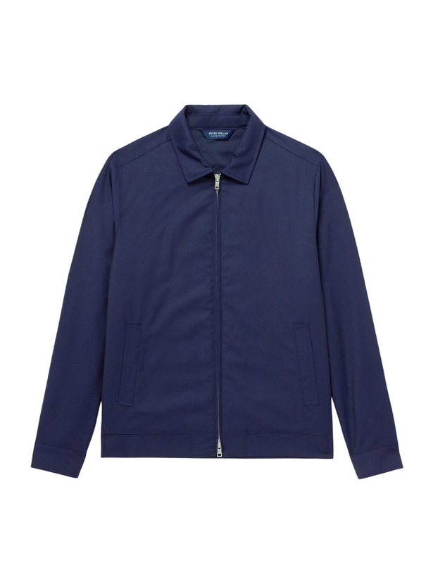 Photo: Peter Millar - Excursionist Lite Wool Jacket - Blue