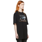 Vetements Black Car Hotline T-Shirt