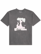 thisisneverthat - Old Dragon Printed Cotton-Jersey T-Shirt - Gray