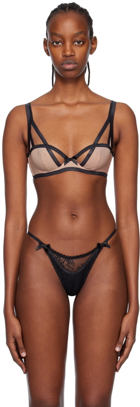 Photo: Agent Provocateur Black Joan Bra