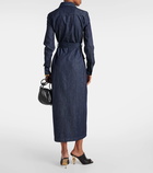 Dries Van Noten Denim shirt dress