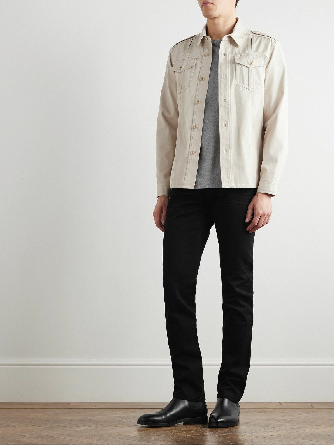 TOM FORD - Slim-Fit Jeans - Black TOM FORD