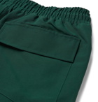 Rhude - Logo-Print Shell Drawstring Shorts - Green