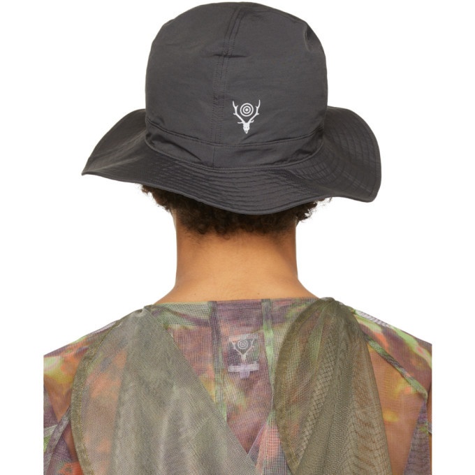 South2 West8 Grey Crusher Bucket Hat South2 West8