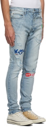 Ksubi Blue Outside World Chitch Jeans