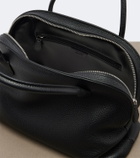 The Row Agnes 12 leather top-handle bag