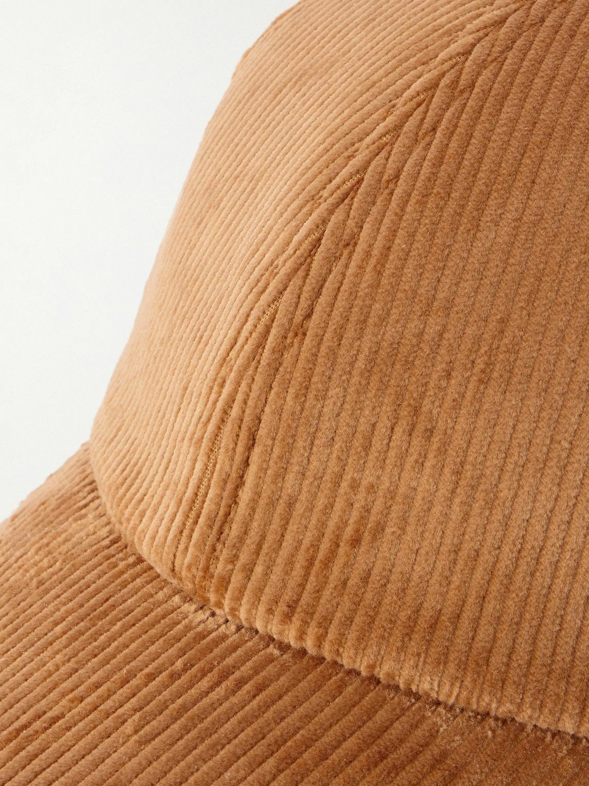 SEASE - 2.0 Cotton-Blend Corduroy Baseball Cap - Orange