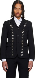 Black Comme des Garçons Black Studded Blazer