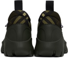 Burberry Khaki Check Scoot Trek Derbys