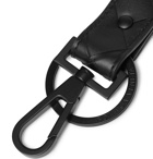 Bottega Veneta - Intrecciato Leather Key Fob - Black