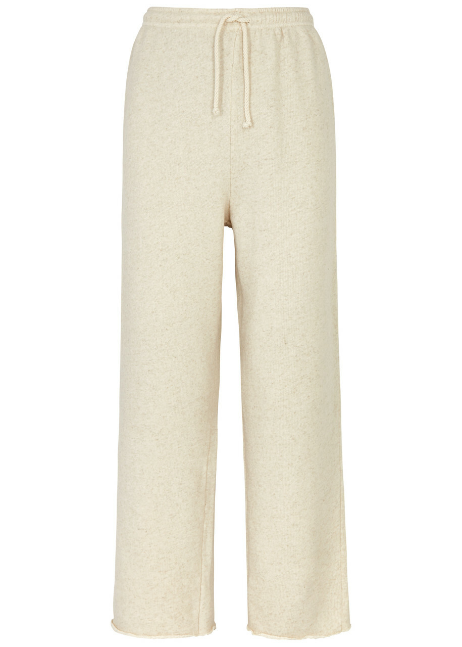 American Vintage Itonay Cotton-blend Sweatpants Cream