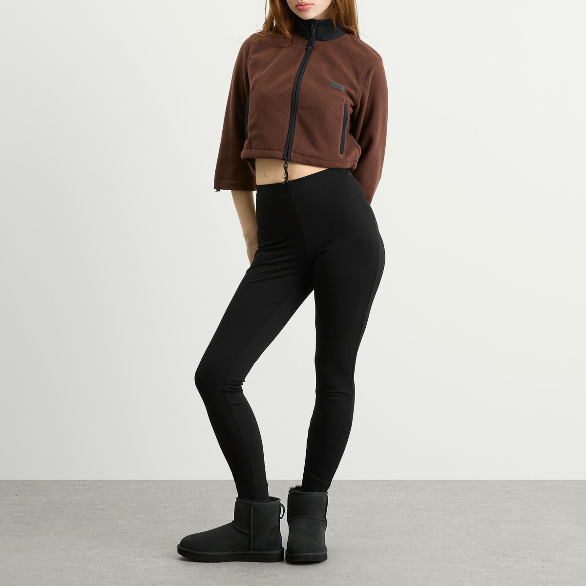 SKIMS Women's Baselayers High Waist Leggings in Obsidian