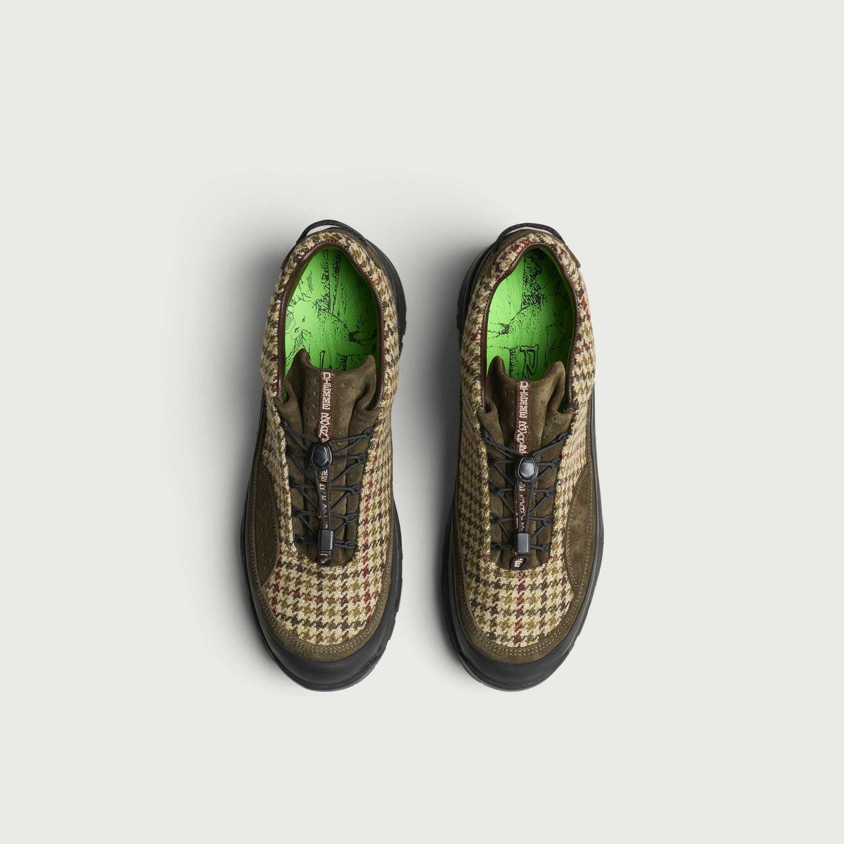 Diemme Men's x Rayon Vert Grappa Hiker in Olive/Sand Tweed