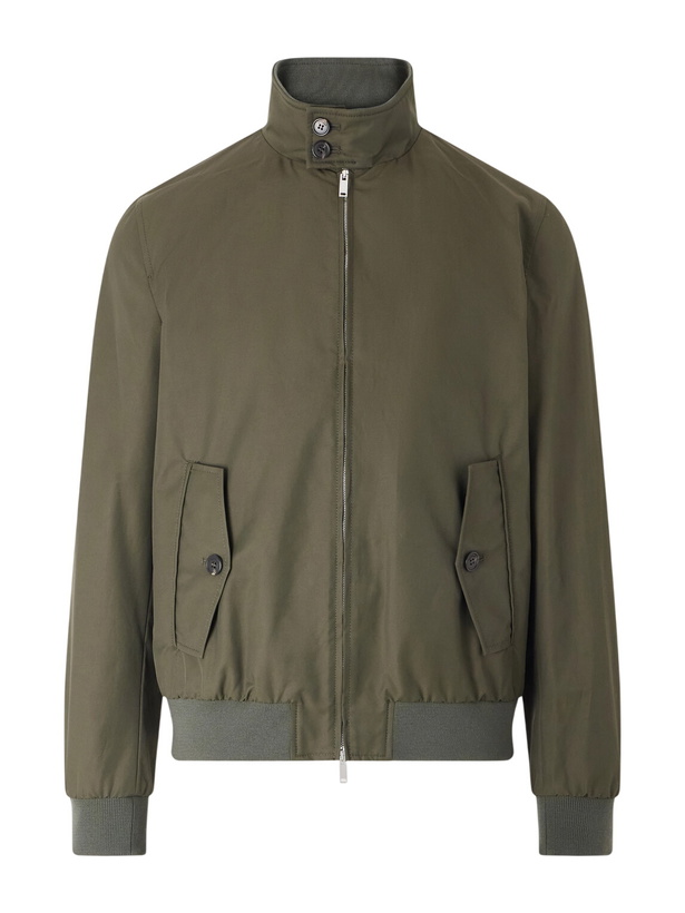 Photo: Slowear - Cotton-Blend Bomber Jacket - Green