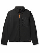 Aspesi - Shell-Trimmed Twill Shirt Jacket - Gray