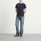 Umbro Men's Taped T-Shirt in Baritone Blue/Infinity