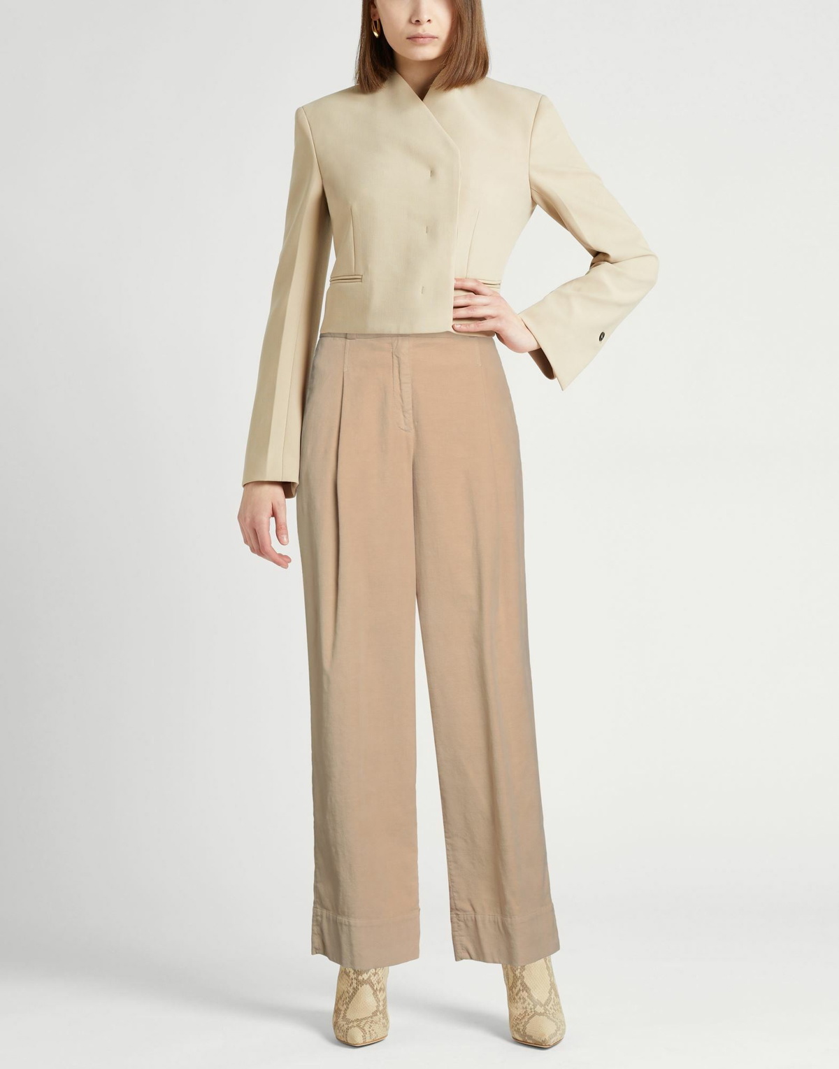 Peserico Womens Pants in Camel