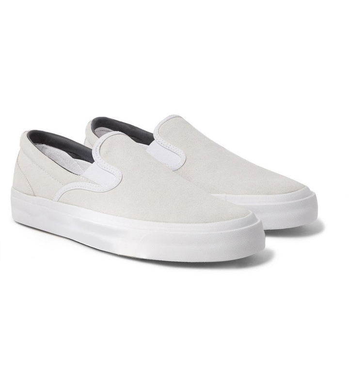 Photo: Converse - One Star CC Suede Slip-On Sneakers - Men - Off-white