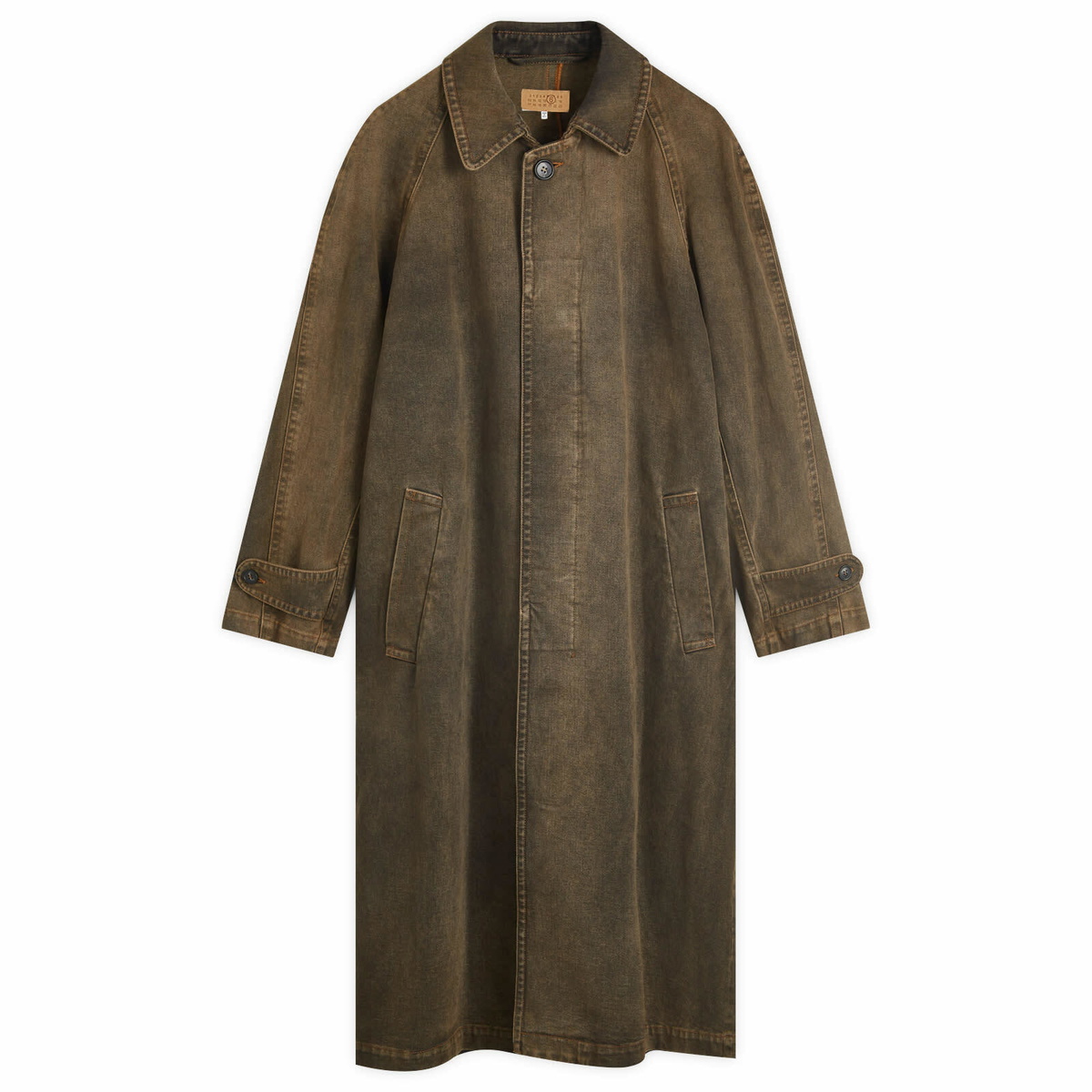 ★MM6 Maison Margiela★ Short trench jacket mud brown sand b MM6 Maison Margiela Cropped Trench Jacket | Shopbop