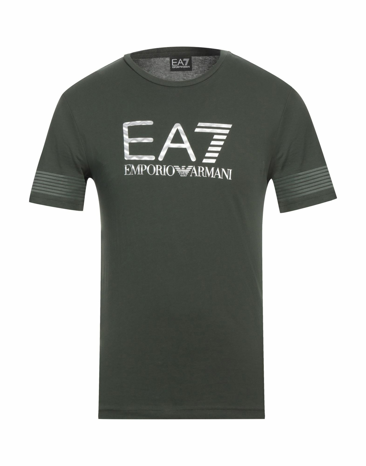 Ea7 Mens T-shirt Dark in Green