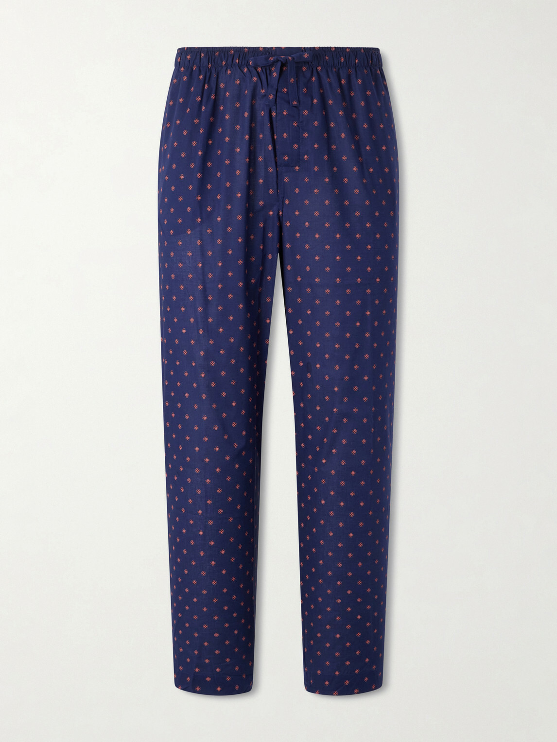 Derek Rose - Nelson 109 Printed Cotton Pyjama Trousers - Blue
