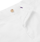 Ralph Lauren Purple Label - Knightsbridge Stretch-Cotton Shorts - Men - White