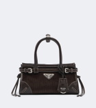 Prada Prada Bonnie Small corduroy top-handle bag