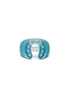Crystal Haze Lucky Crystal-embellished Ring - Blue - One Size