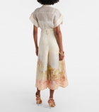 Zimmermann Como linen and silk jumpsuit