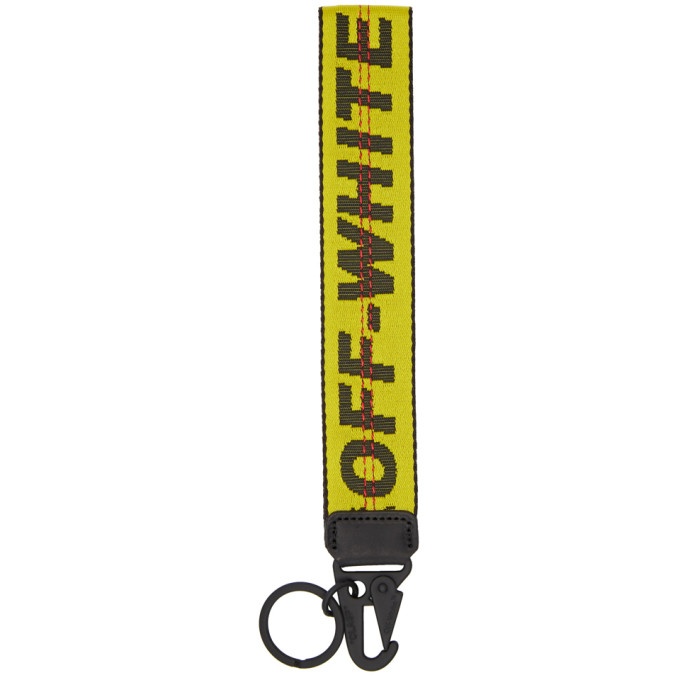Photo: Off-White Yellow Industrial Keychain