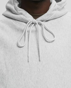 Carhartt WIP Hooded Label Script Sweat Grey Mens Hoody