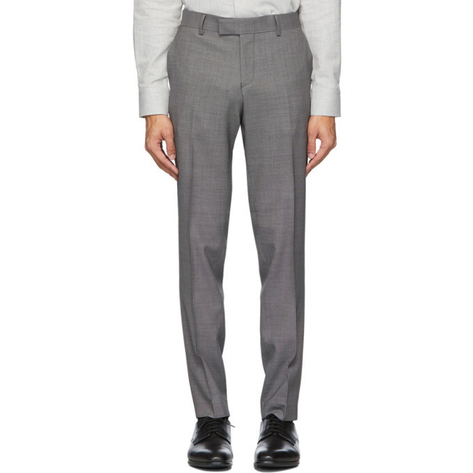 Photo: Tiger of Sweden Grey Wool Tordon Trousers