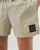 Calvin Klein Underwear Medium Drawstring Beige - Mens - Swimwear