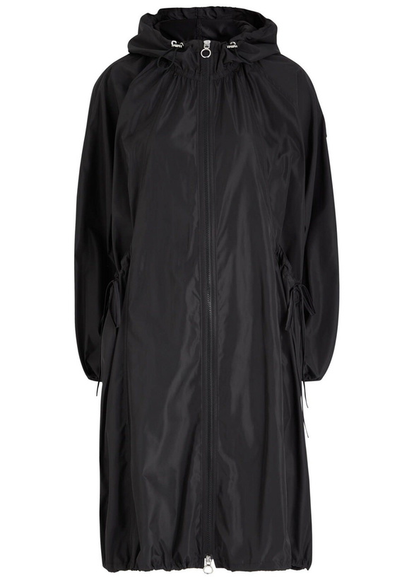 Photo: High Overjoyed Shell Raincoat Black