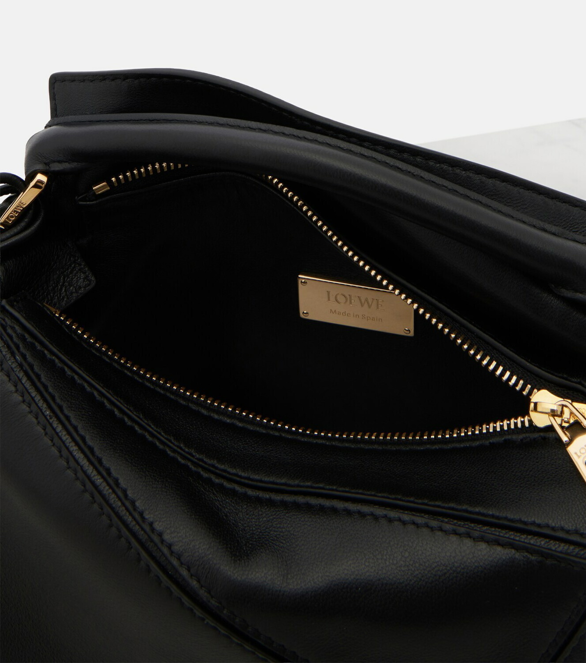 Loewe Featherlight Puzzle Mini top-handle bag
