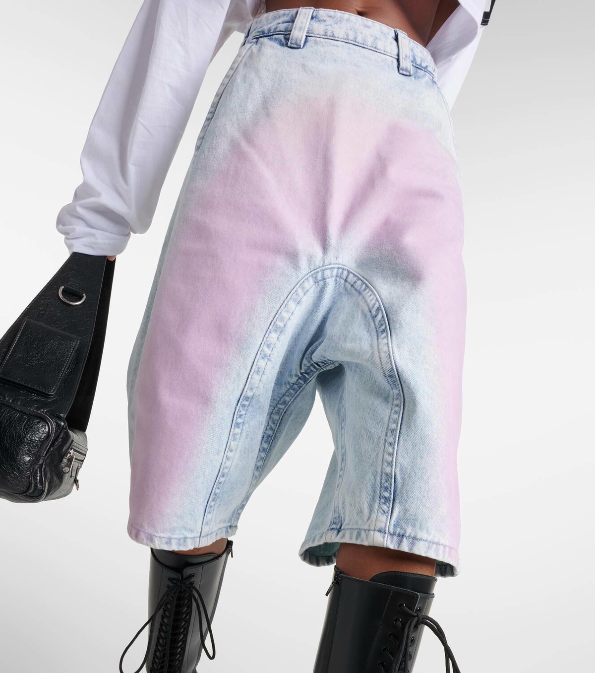 Y/Project Denim Bermuda shorts