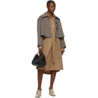 Rika Studios Khaki Fonda Trench Dress