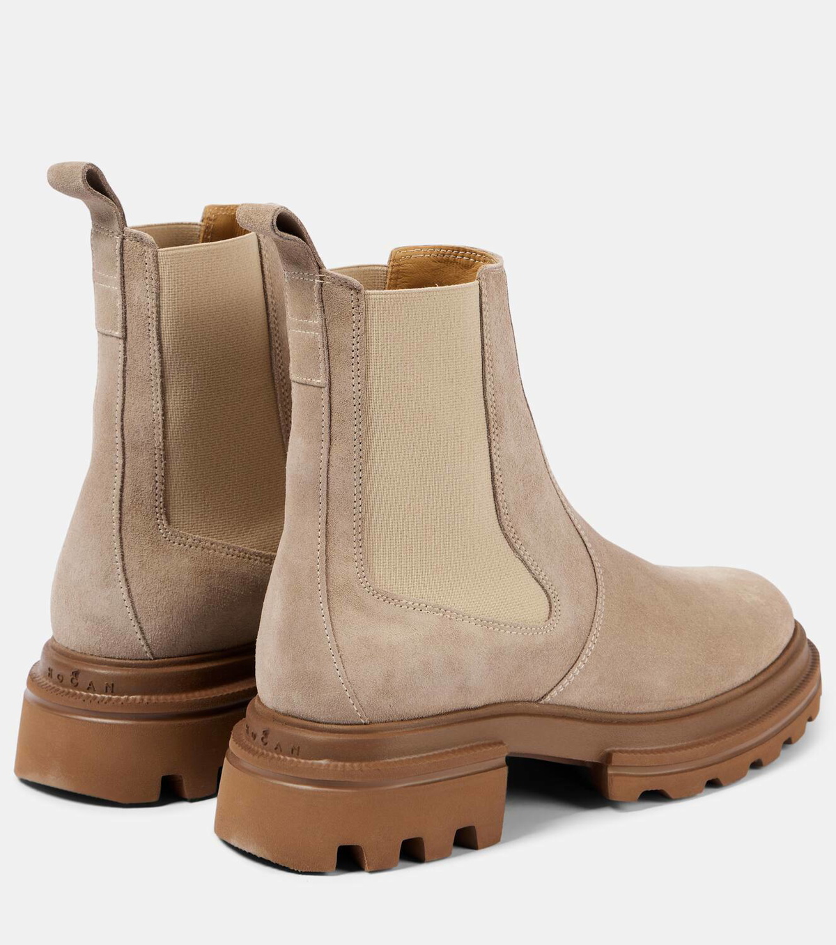 Hogan Sonia suede Chelsea boots