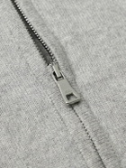 Mr P. - Merino Wool and Cashmere-Blend Zip-Up Hoodie - Gray