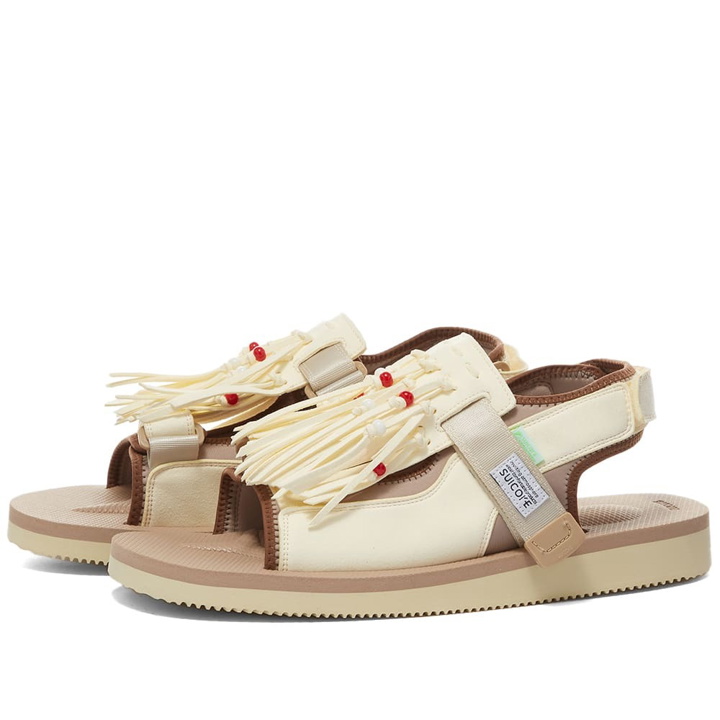 Photo: Suicoke Men's WAS-4AB in Off White