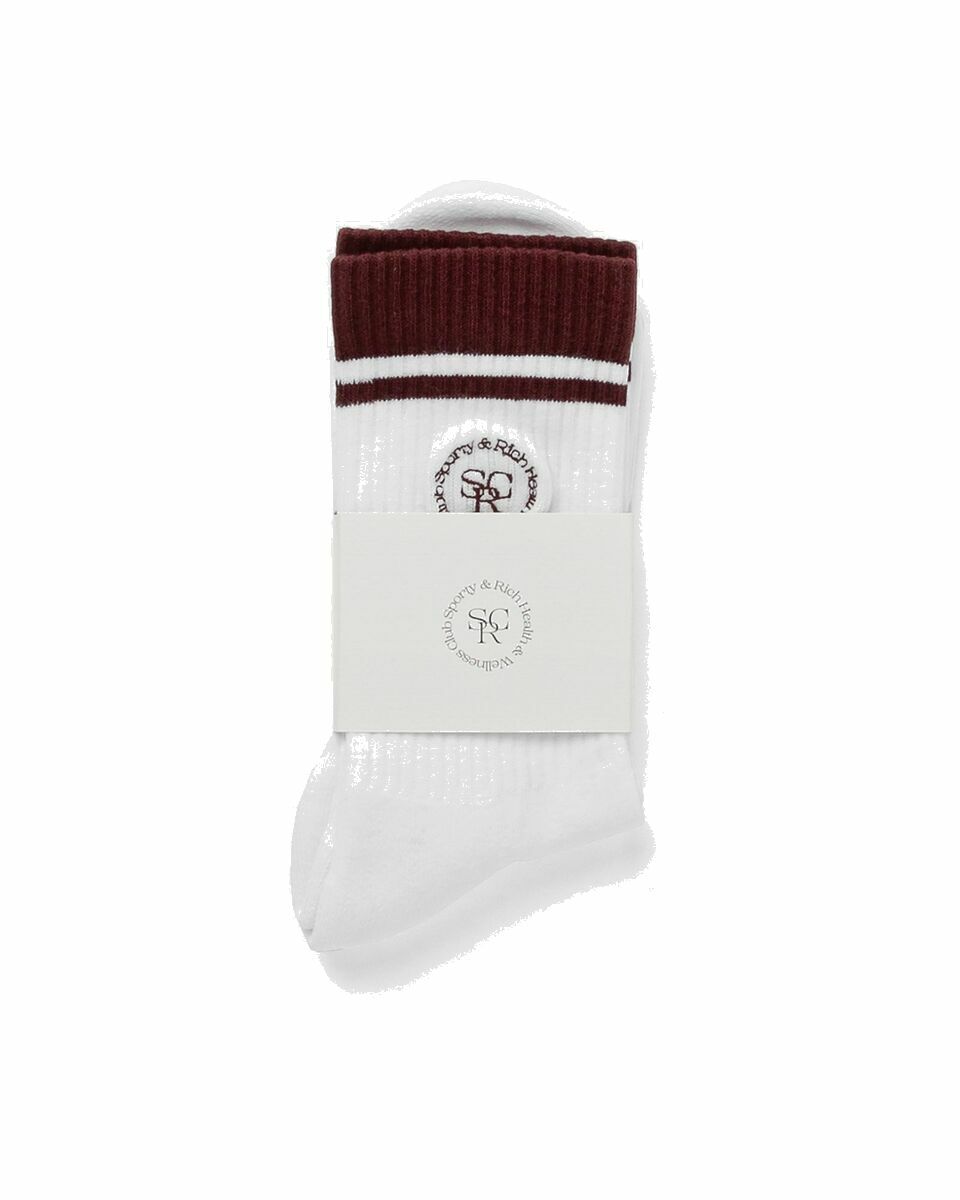 Photo: Sporty & Rich Srhwc Socks White - Mens - Socks