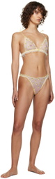 Le Petit Trou Yellow Citron Bra