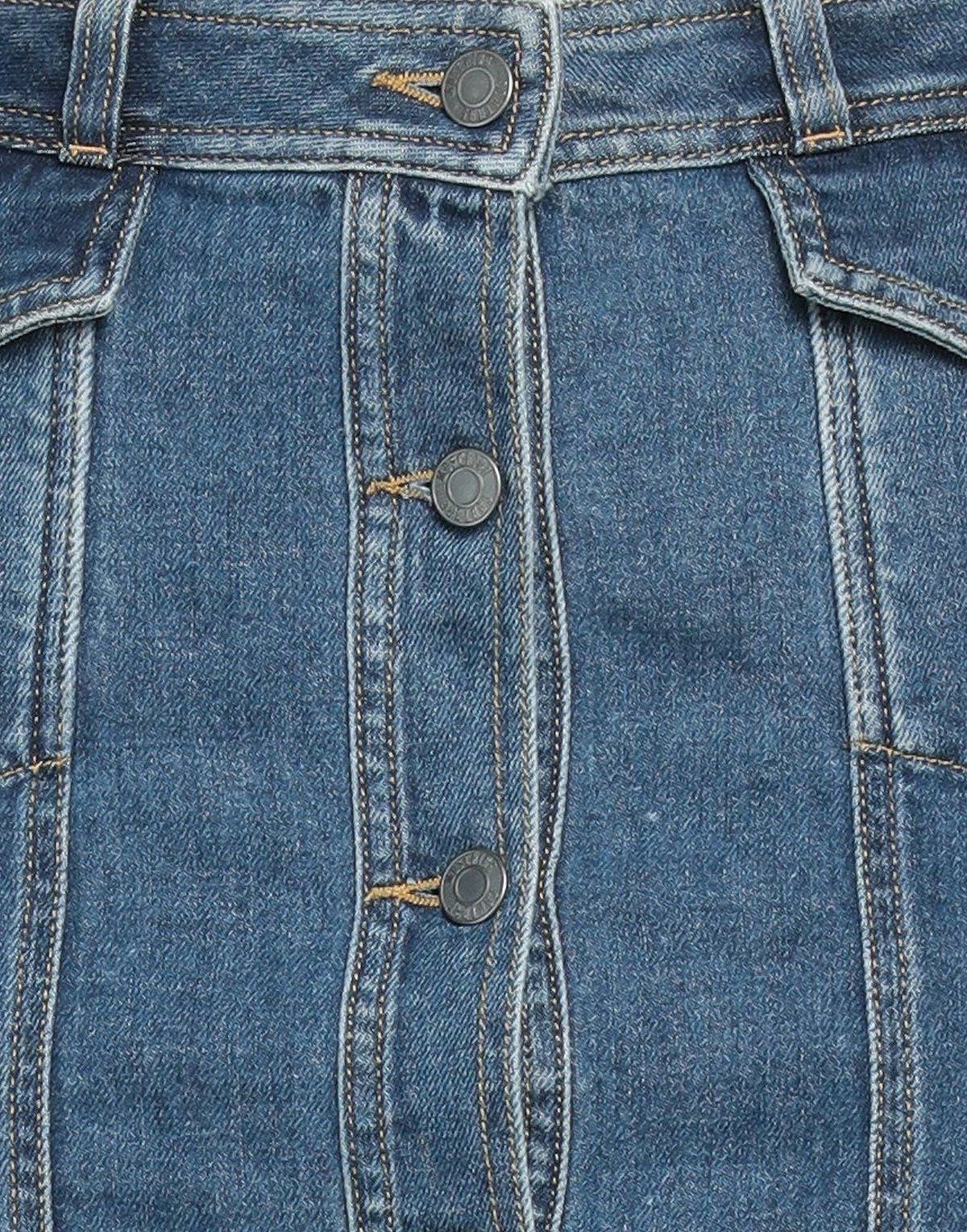 Moschino Womens Denim skirt in Blue