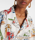 Jacquemus Casaco printed cotton bowling shirt