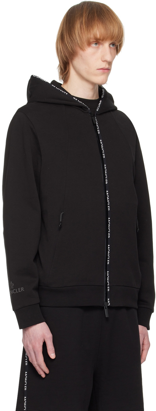 MONCLER｜HOOD/ZIP-UP (8G00001 M5214 001) Moncler - Logo zip-up cotton hoodie Moncler
