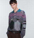 Missoni - Striped wool polo sweater