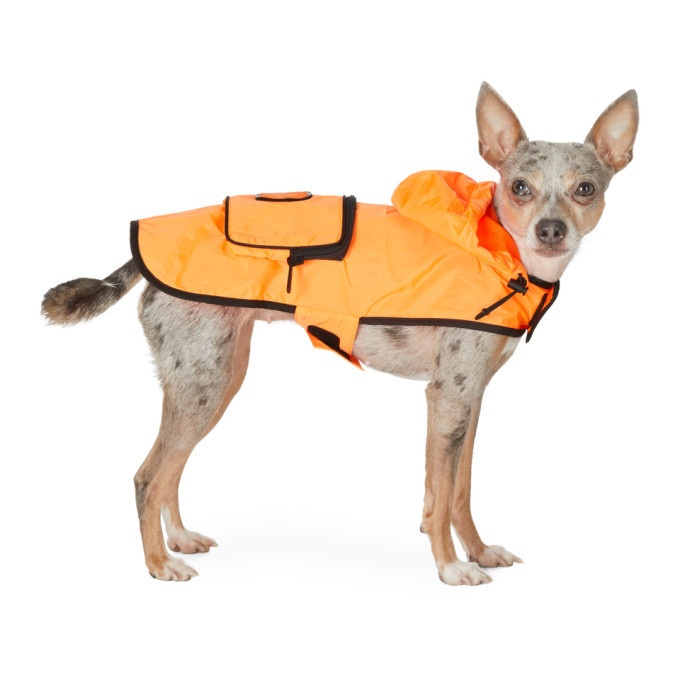 Photo: Moncler Genius Orange Poldo Dog Couture Edition Mondog Cloak Jacket