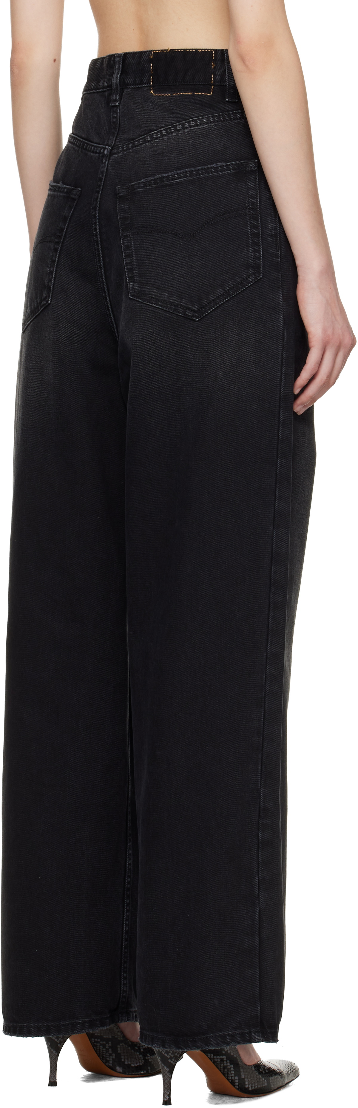 VETEMENTS Black Ripped Jeans