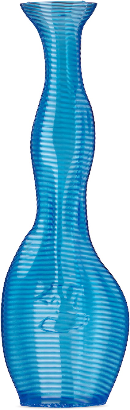 NIKO JUNE Blue 'Las Projects' Vase