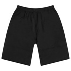 MM6 Maison Margiela Men's Jersey Long Sweat Shorts in Black